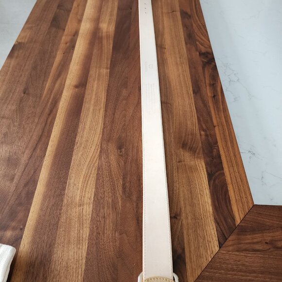 Suede leather belt - Picture 7 of 9